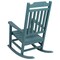 Merrick Lane Hillford Poly Resin Indoor/Outdoor Rocking Chair